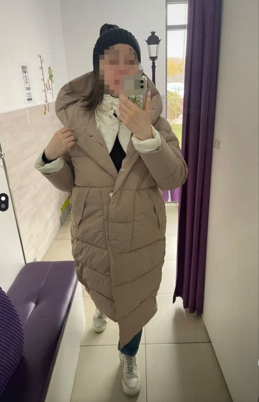 Пуховик женский зимний с капюшоном - Одежда в Балашиха - фото 2