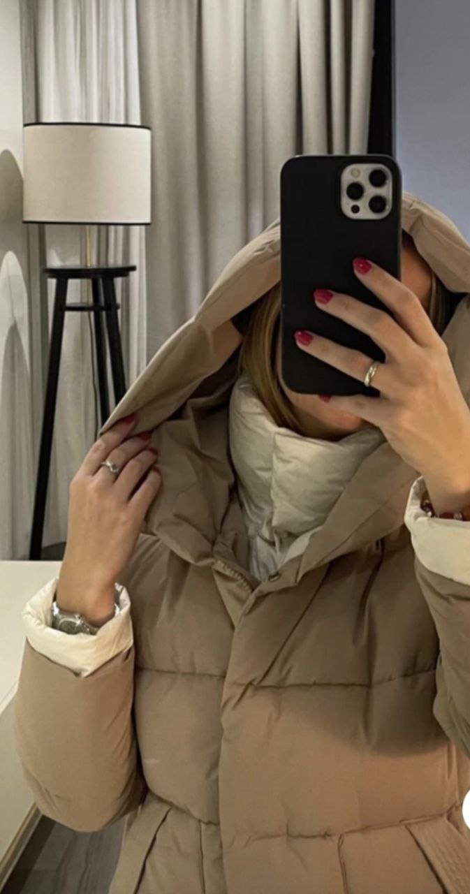 Пуховик женский зимний с капюшоном - Одежда в Балашиха - фото 3