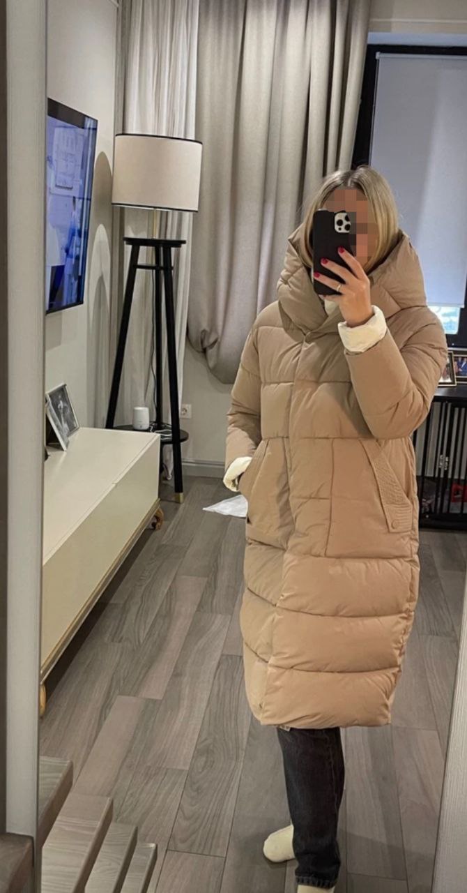 Пуховик женский зимний с капюшоном - Одежда в Балашиха - фото 4