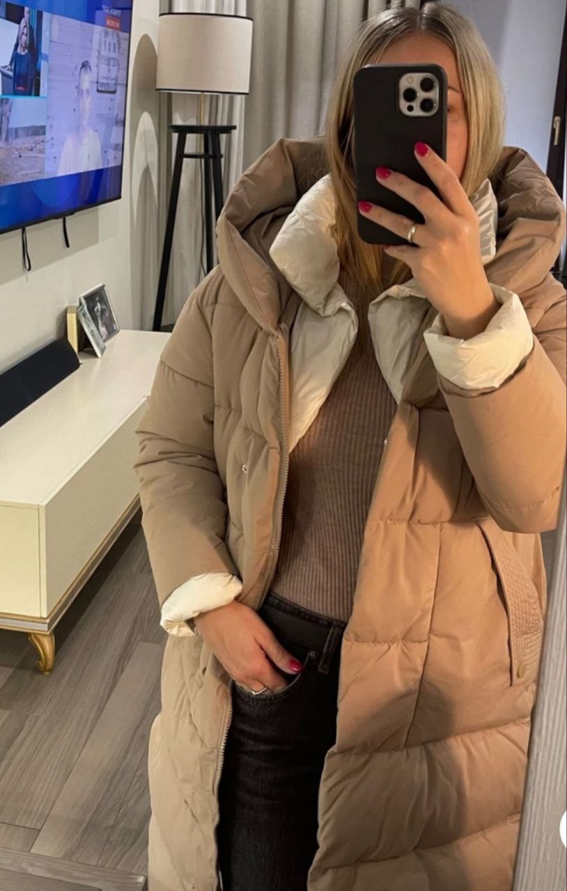 Пуховик женский зимний с капюшоном - Одежда в Балашиха - фото 6