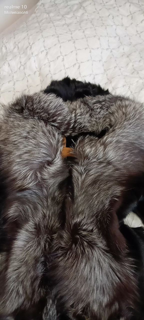 Продам шубу натуральный мех козы - частное объявление в Балашиха