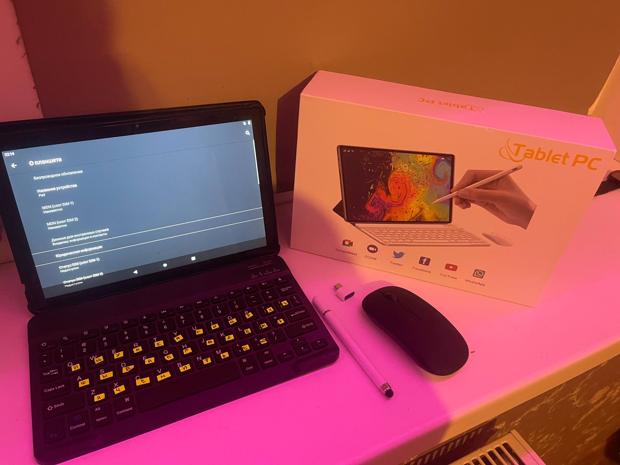 Продаю планшет с комплектом аксессуаров - Электроника в Калининград - фото 2