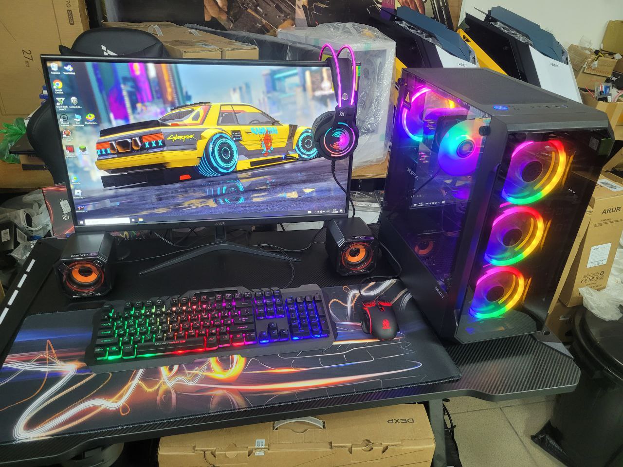 Компьютер полный комплект - Электроника в Владивосток