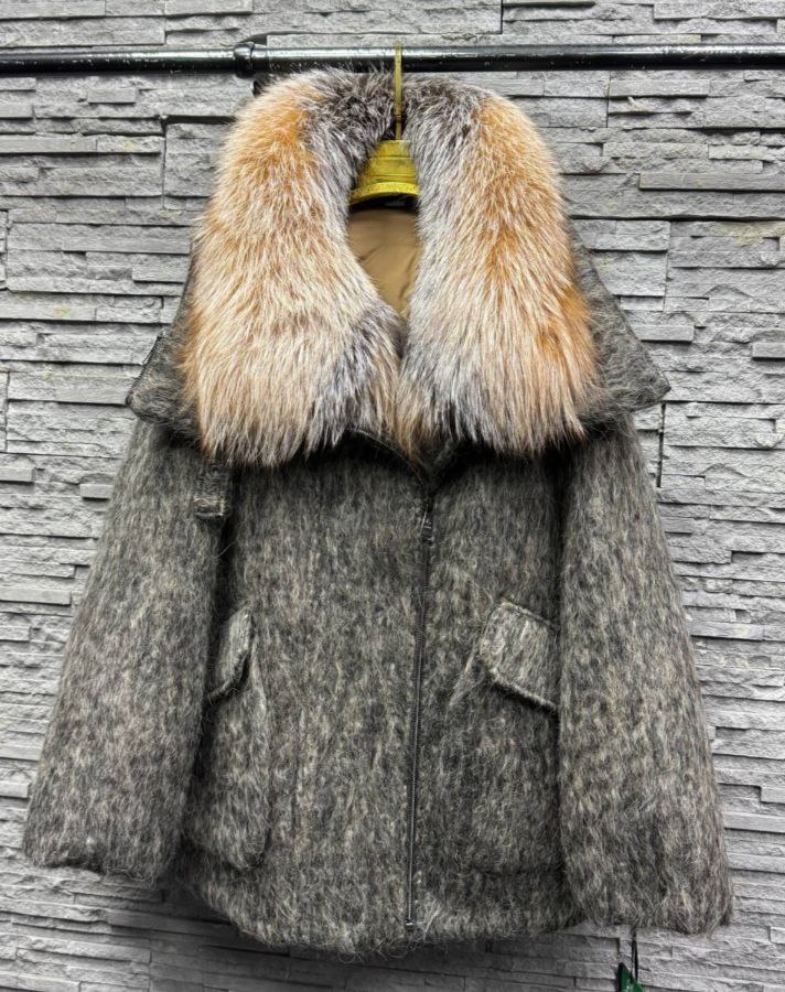 Тёплая куртка-пальто из валяной шерсти - Одежда в Владивосток - фото 2