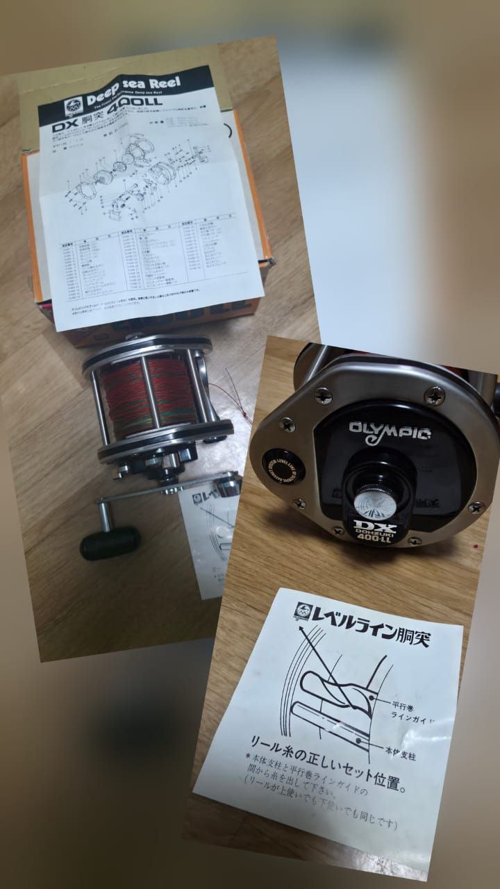Силовая катушка OLYMPIC DOHZUKI DX400LL - Хобби и отдых в Владивосток