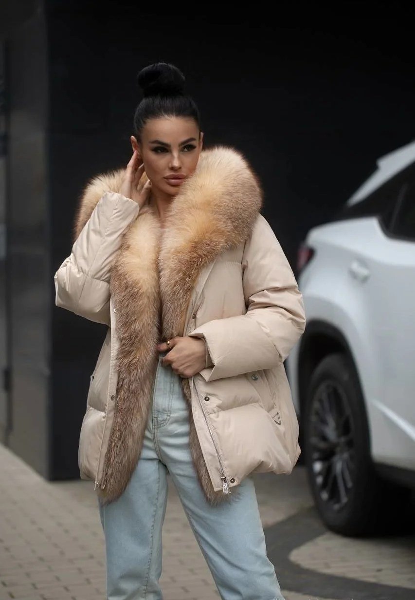 Пуховик зимний с гусиным пухом - Одежда в Барнаул - фото 7