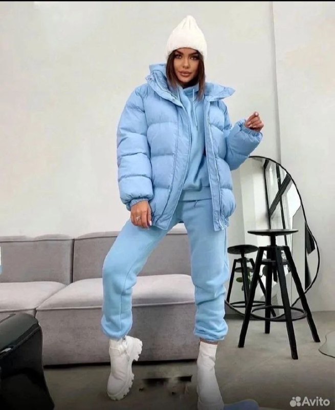 Спортивный костюм тройка на флисе - Одежда в Барнаул - фото 3