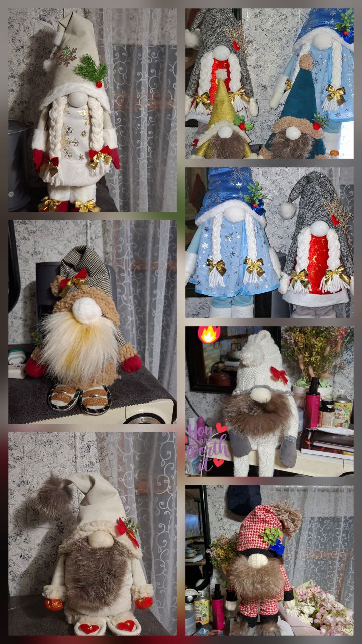 Новогодние гномики для ёлки и поделок - Хобби и отдых в Барнаул