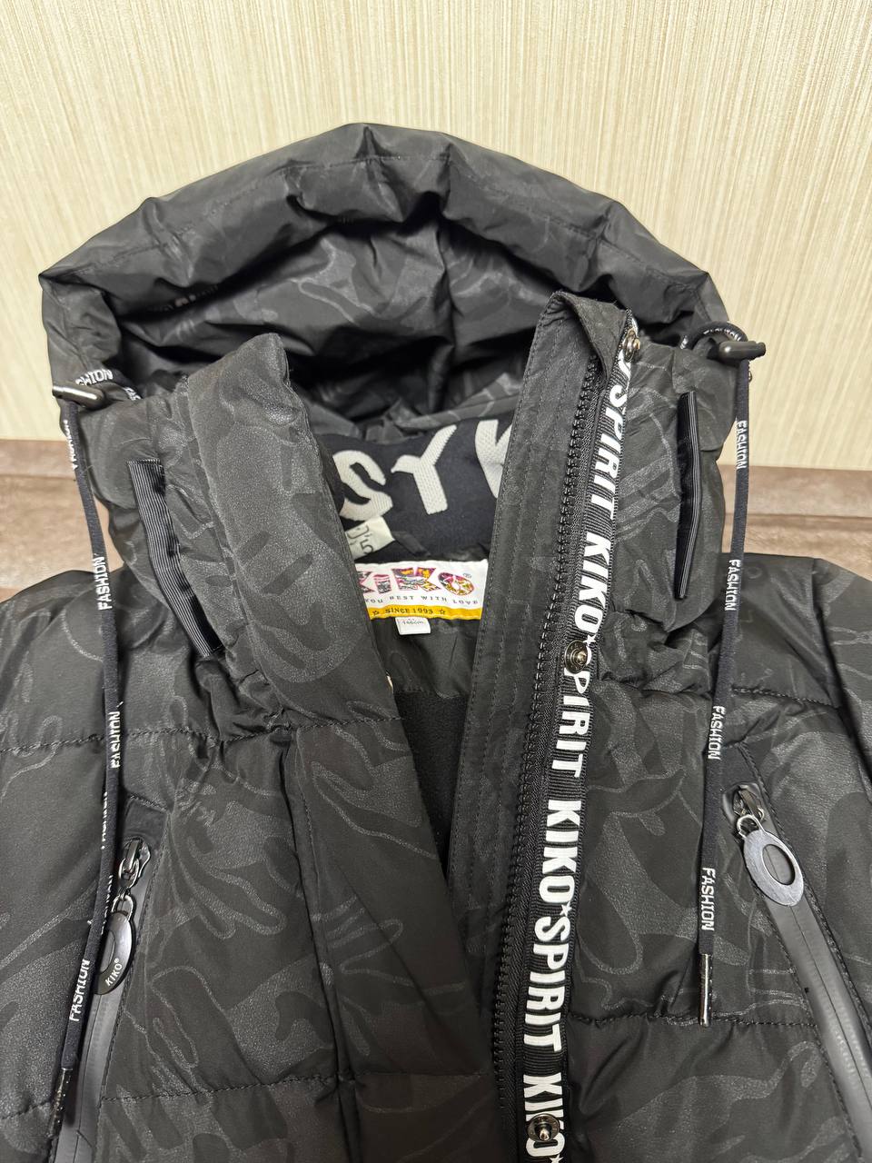 Пуховик для девочки KIKO размер 146 - Одежда в Барнаул - фото 6