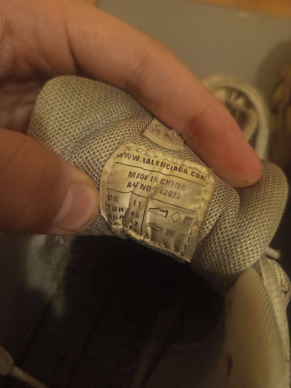 Balenciaga track 1.0 белые - Одежда в Санкт-Петербург - фото 5