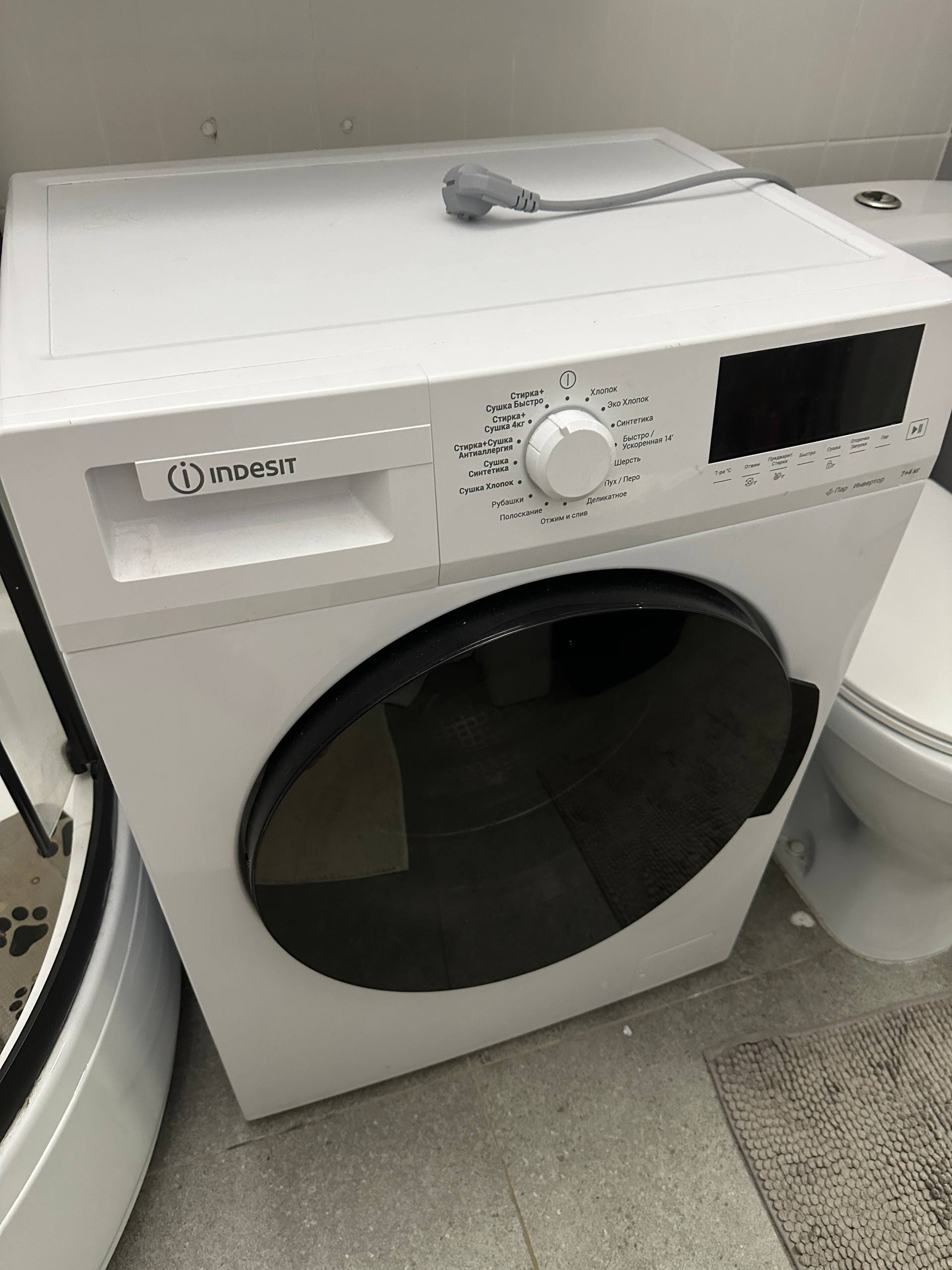 Продается стиральная машина Indesite wds 7428 c7s vw - Для дома и дачи в Санкт-Петербург - фото 3