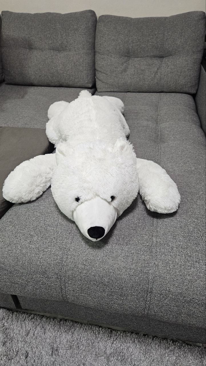 Продам белого плюшевого медведя - Хобби и отдых в Томск - фото 2