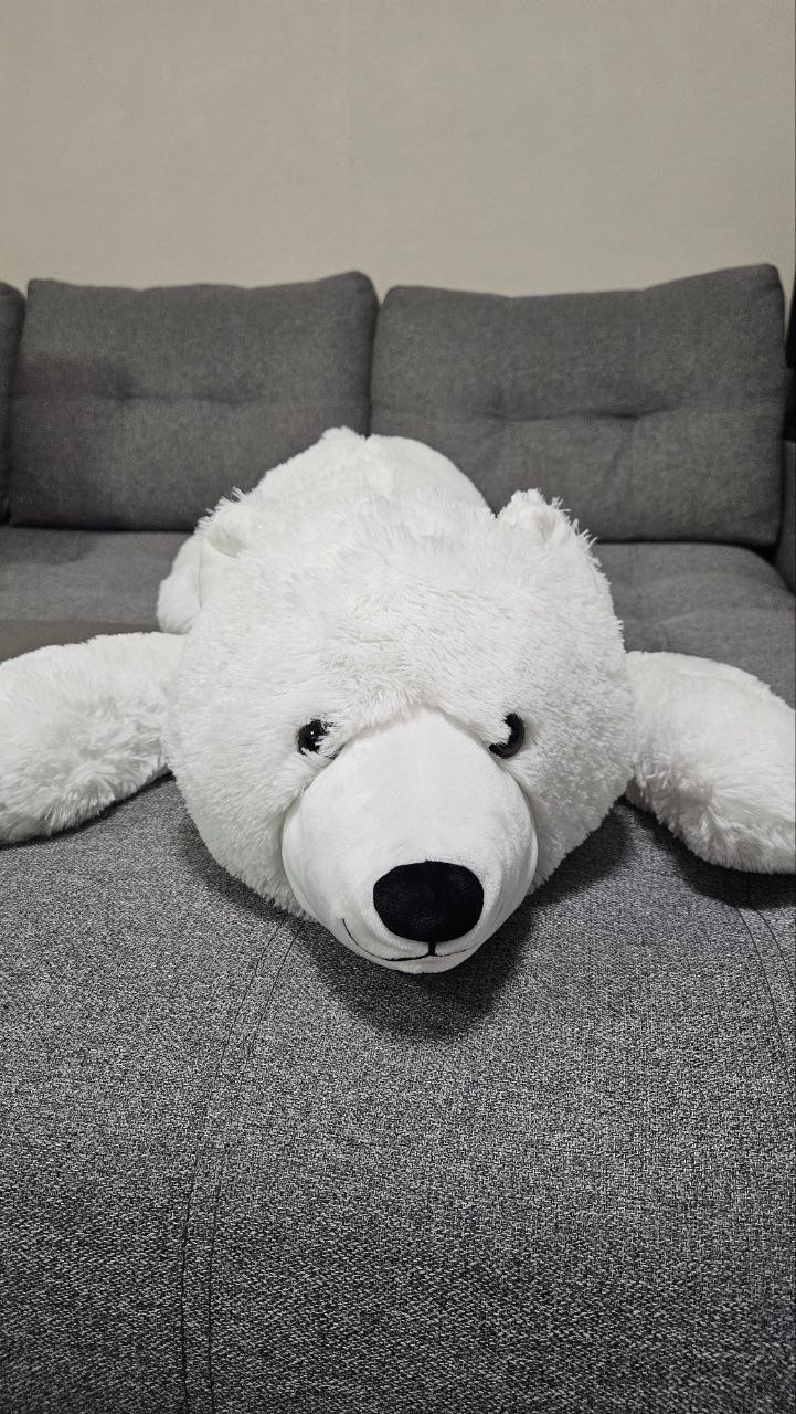 Продам белого плюшевого медведя - Хобби и отдых в Томск - фото 3