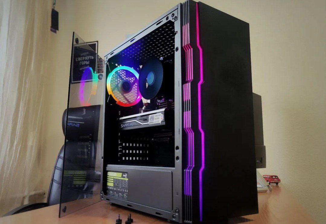 Игровой пк Core i5 / RX 470 / 16 GB / SSD - частное объявление в Томск