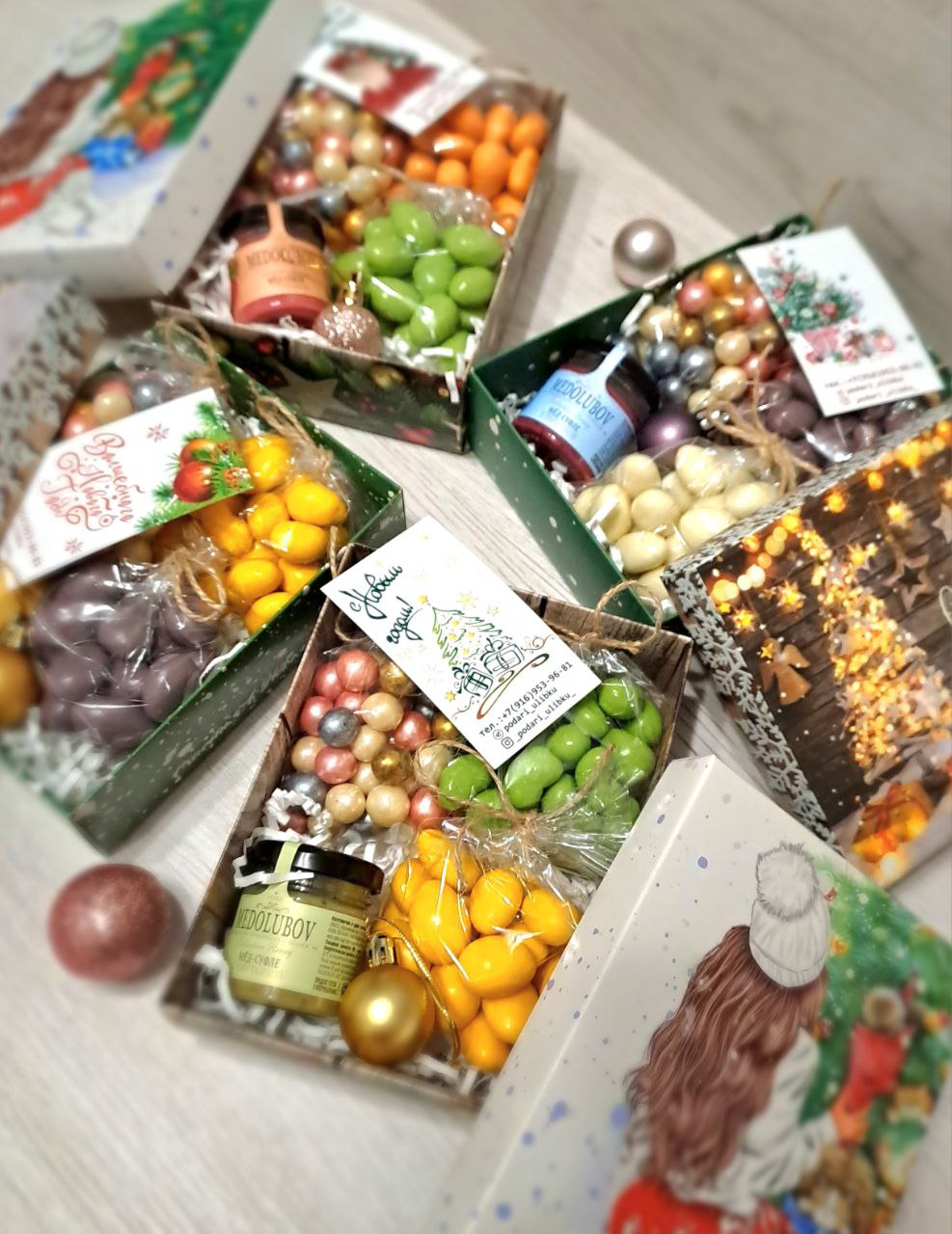 Новогодний подарок - премиальные наборы из орехов и сухофруктов - Хобби и отдых в Балашиха - фото 2