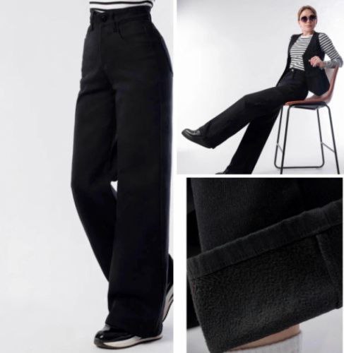 Джинсы теплые женские 42 размера - Одежда в Йошкар-Ола - фото 3