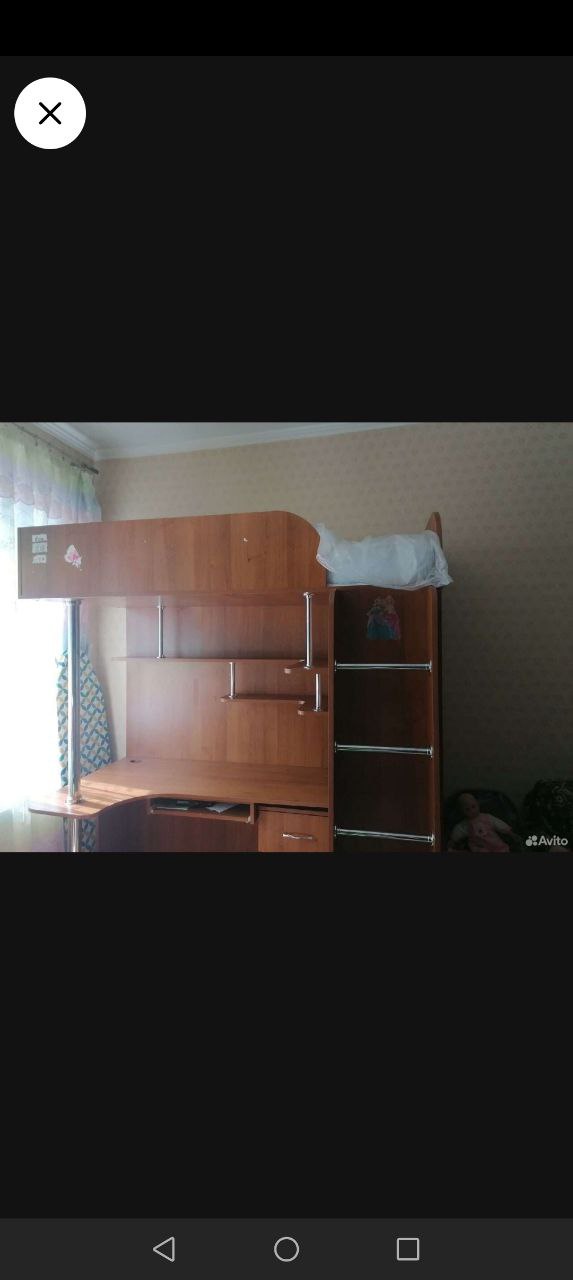 Кровать чердак с шкафом - частное объявление в Калининград