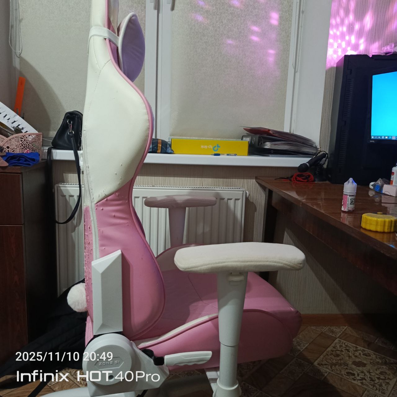 Продажа игрового кресла Zone 51 розового цвета - Для дома и дачи в Калининград - фото 4