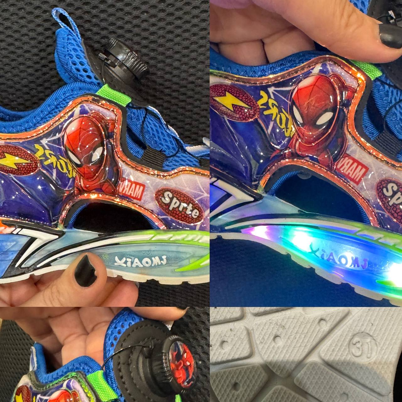 Сандали «человек паук» - Товары для детей в Москва