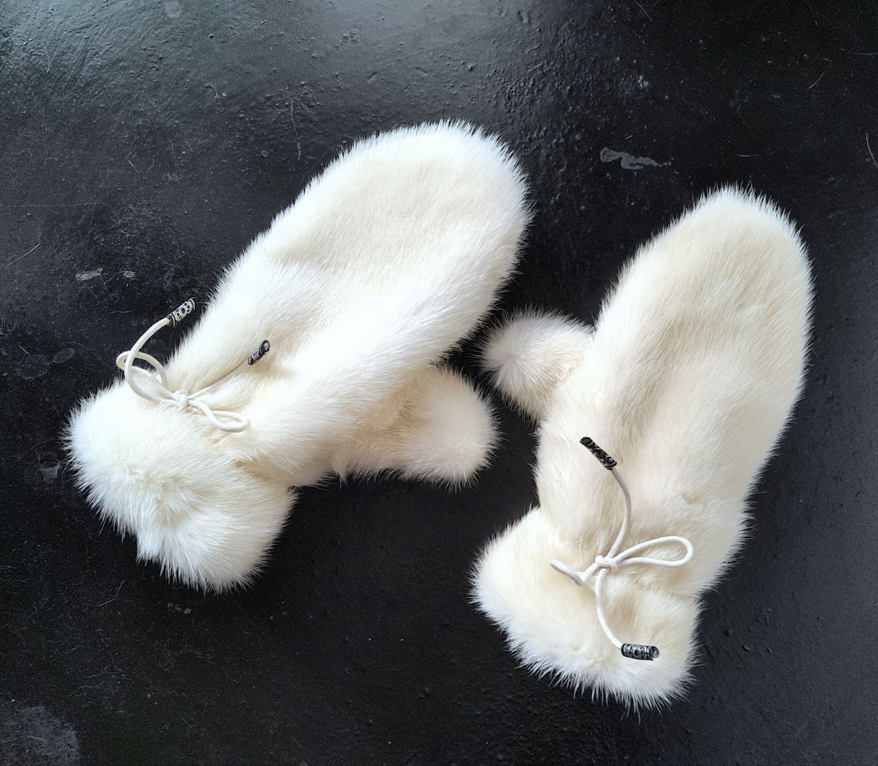 Рукавички Норковые Вязаные зимние Сапожки - Одежда в Ижевск - фото 3