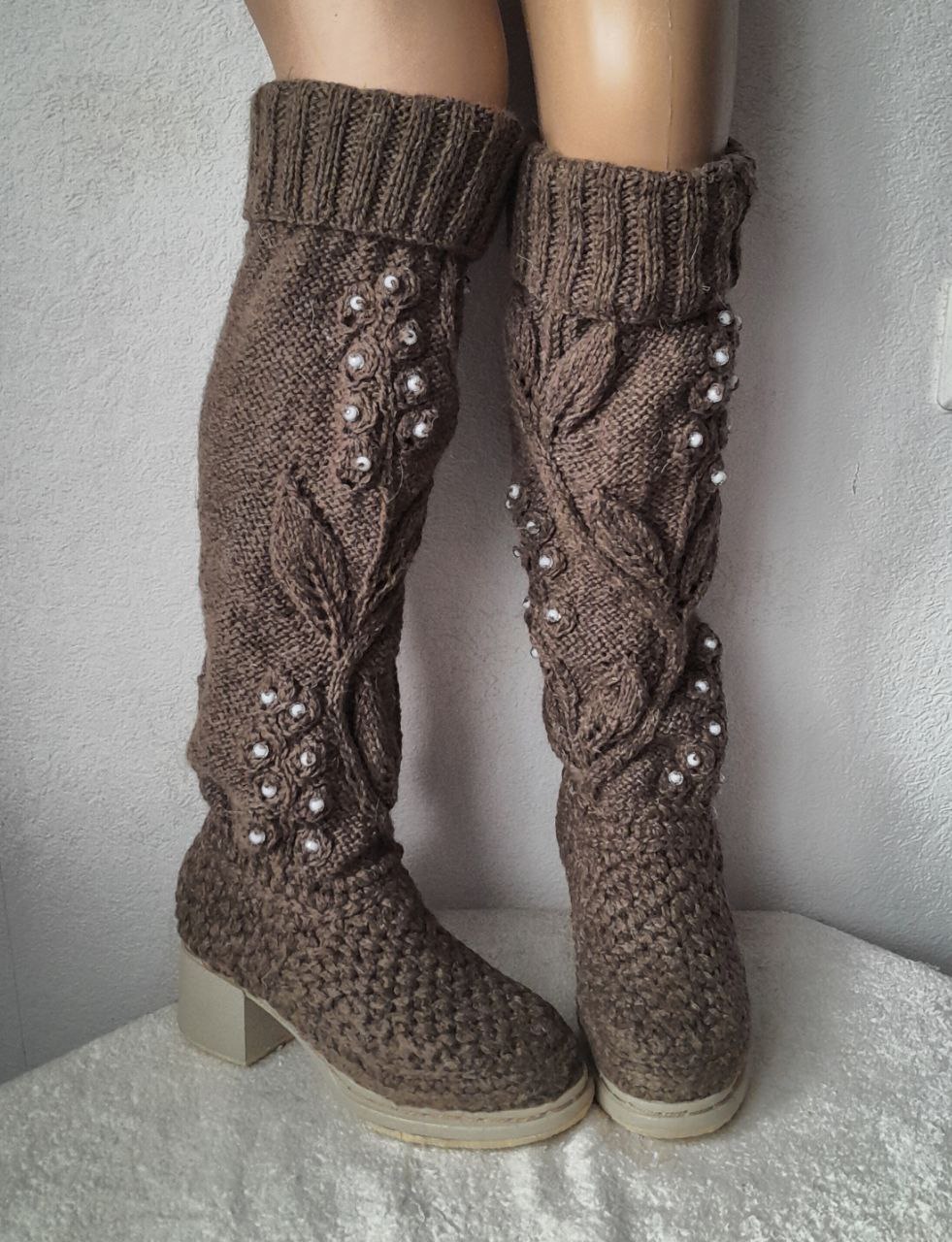 Сапожки зимние теплые ручная работа - частное объявление в Ижевск