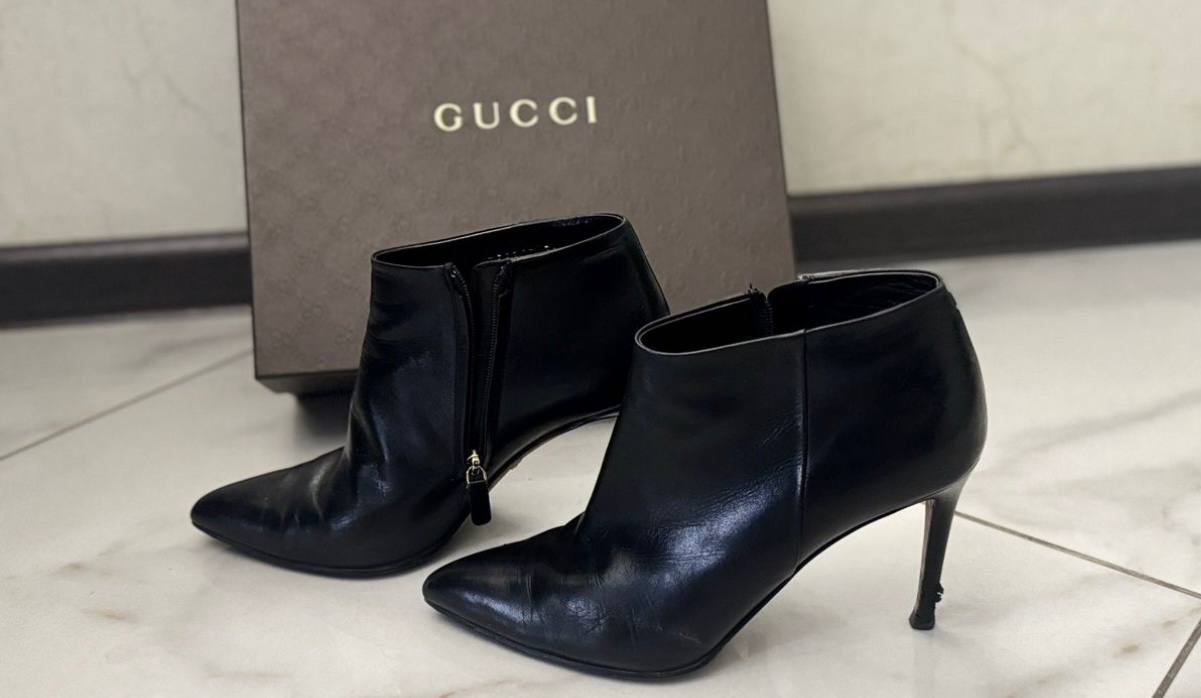 Ботильоны Gucci оригинал 39 размер - Одежда в Москва