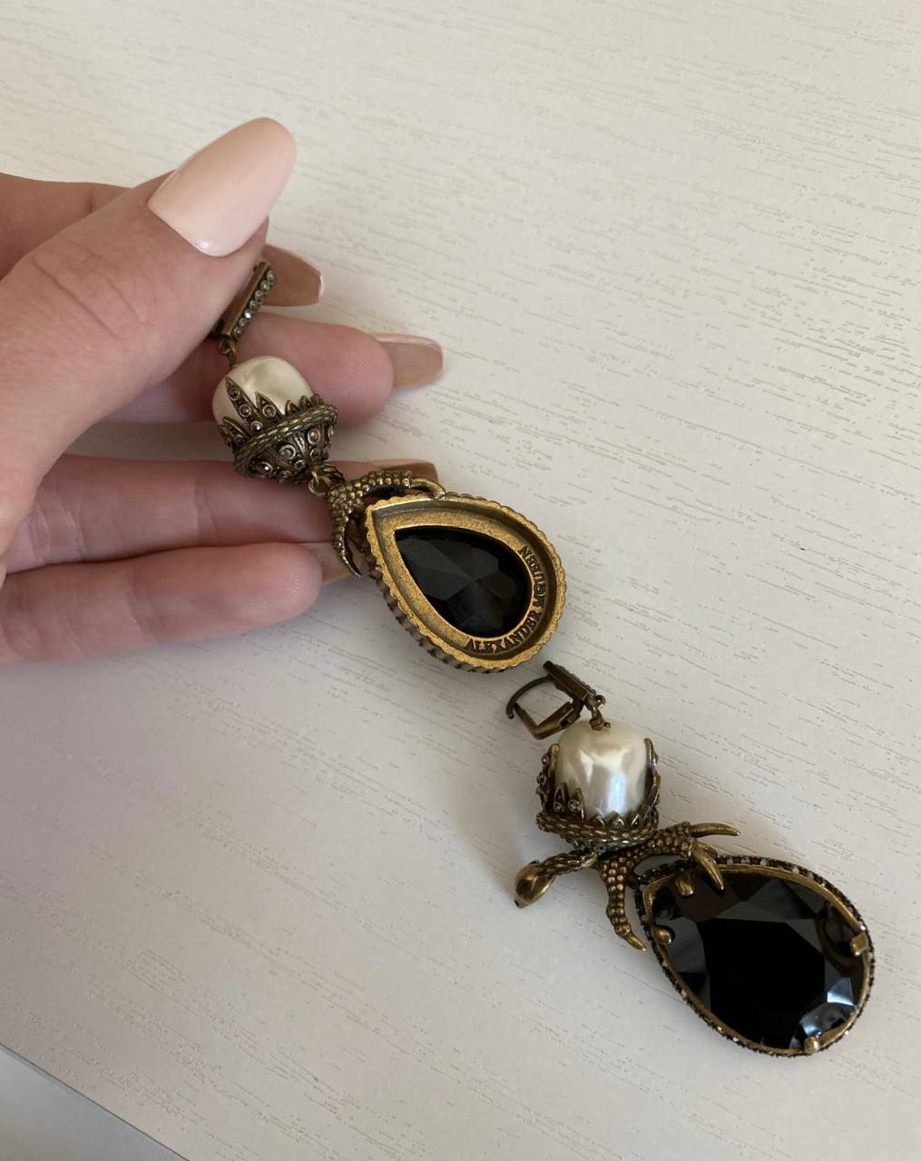 Серьги A.mqueen - Одежда в Москва