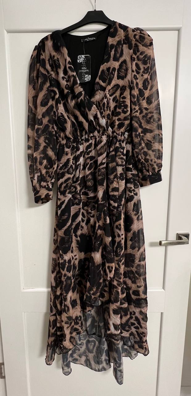 Шифоновое эффектное платье на подкладе - Одежда в Москва