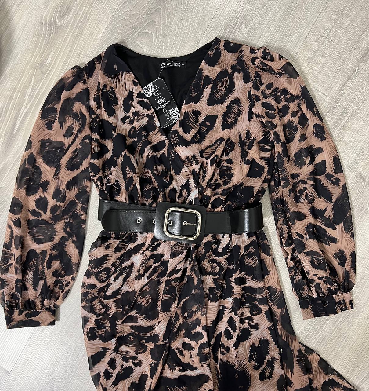 Шифоновое эффектное платье на подкладе - Одежда в Москва - фото 3