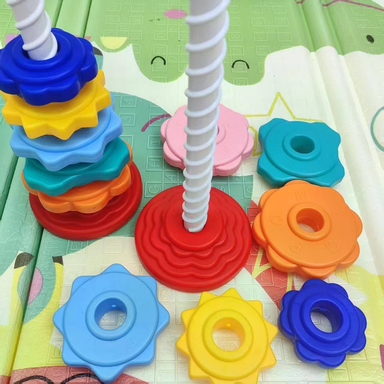 Развивающая пирамидка для детей вращающаяся - Товары для детей в Химки - фото 5