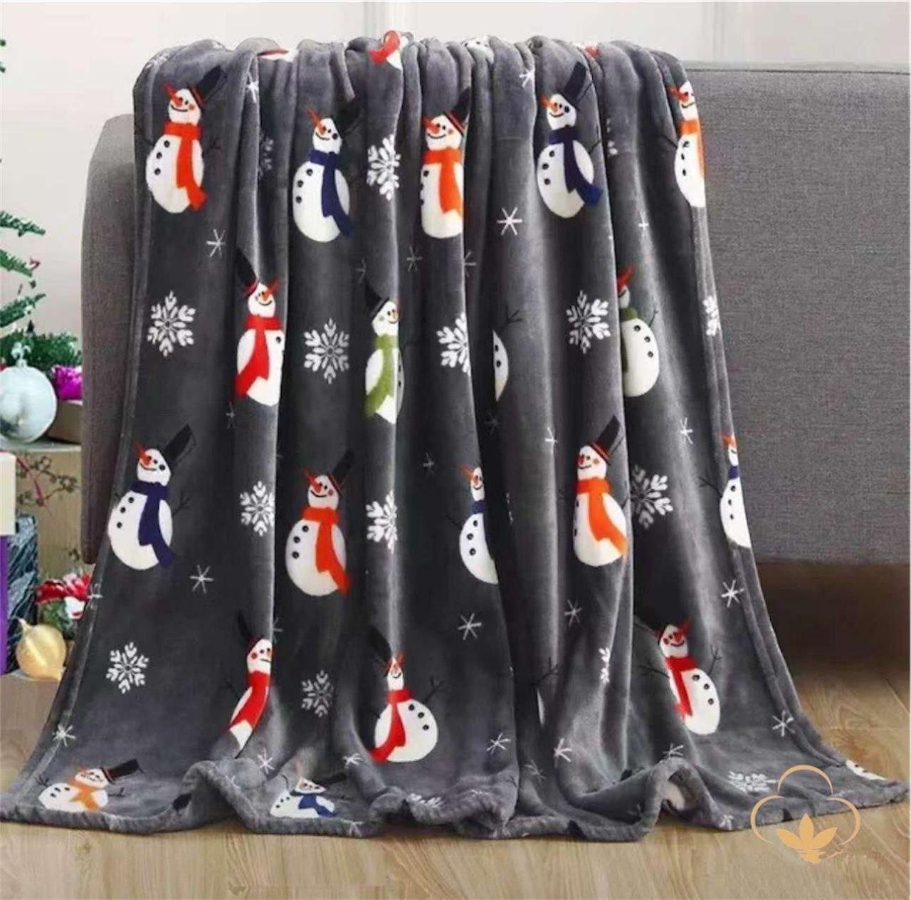 Новогодний велюровый плед - Для дома и дачи в Чебоксары