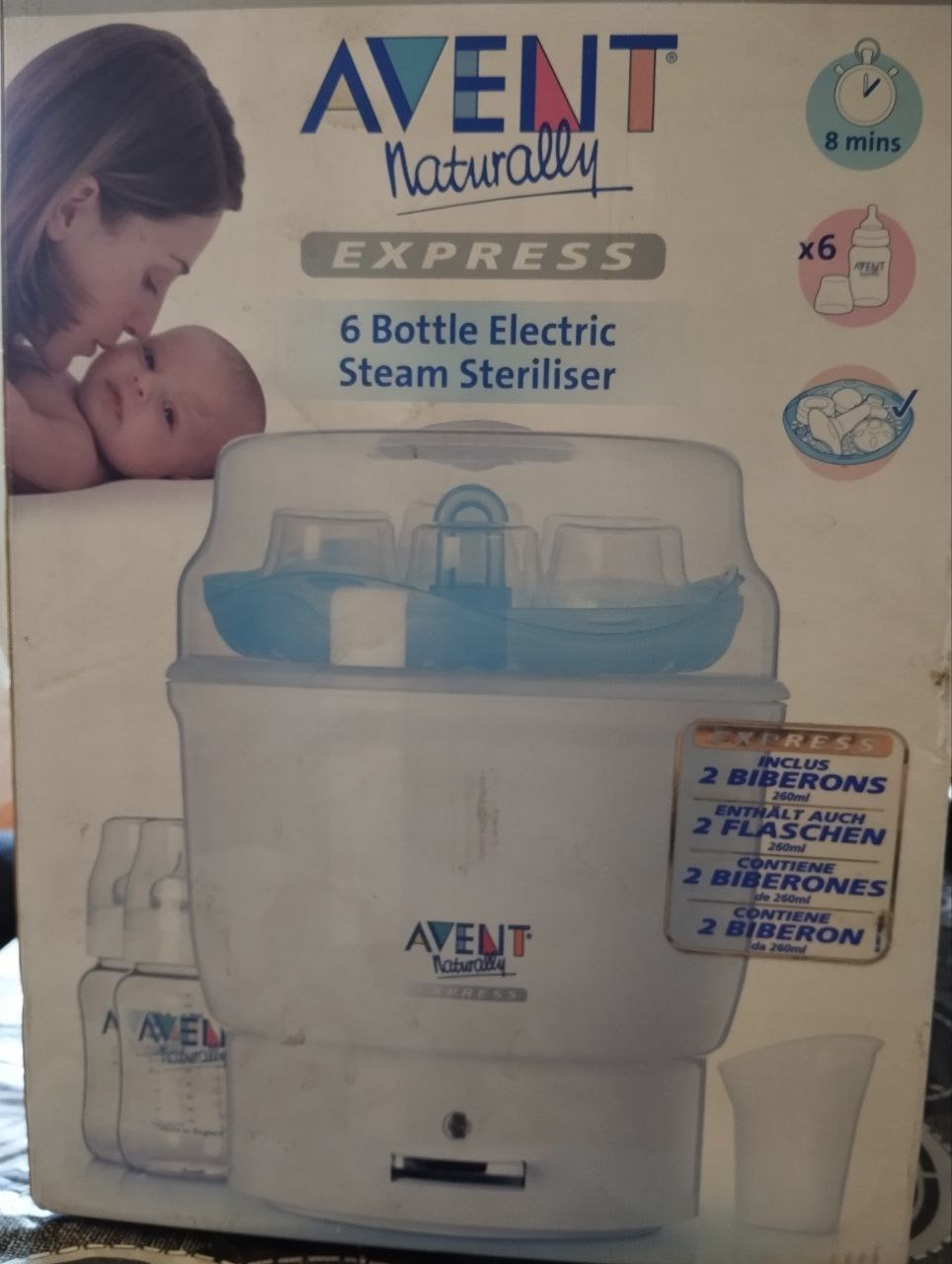 Паровой стерилизатор на 6 бутылочек - Товары для детей в Королёв - фото 4