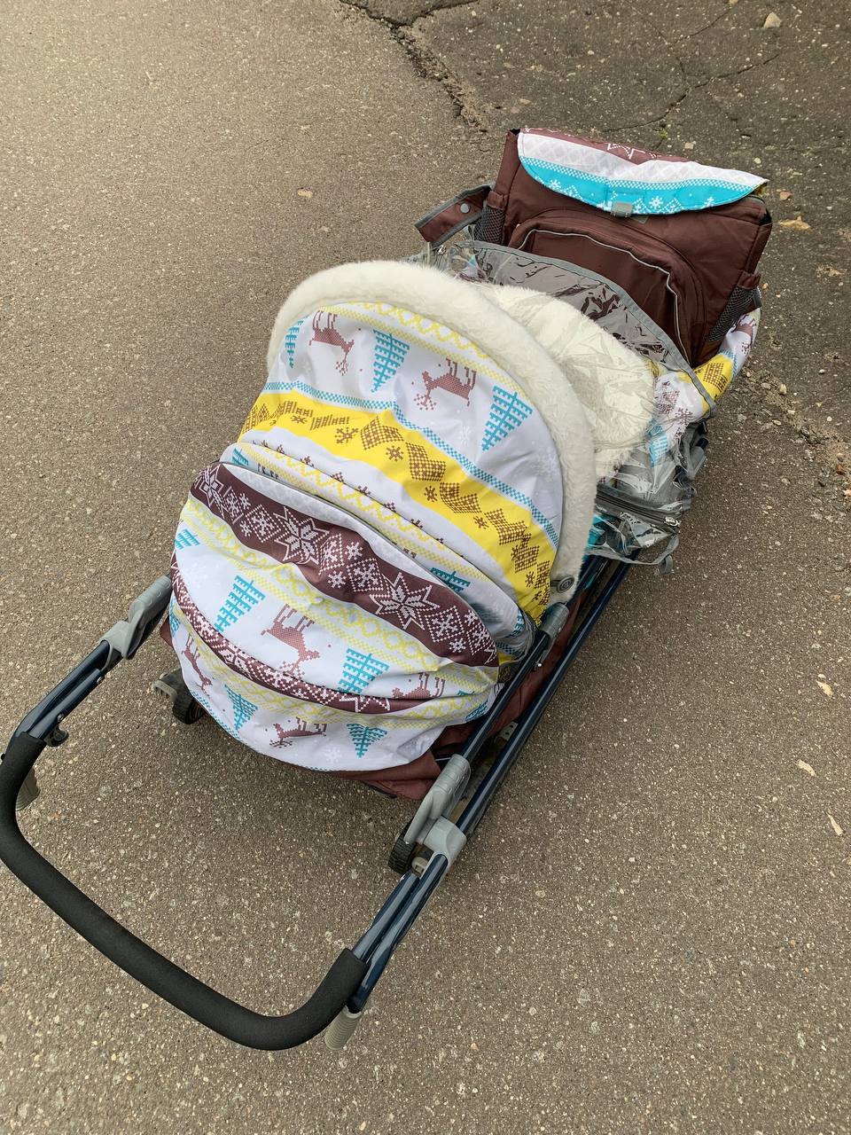 Продам санки коляску - частное объявление в Королёв