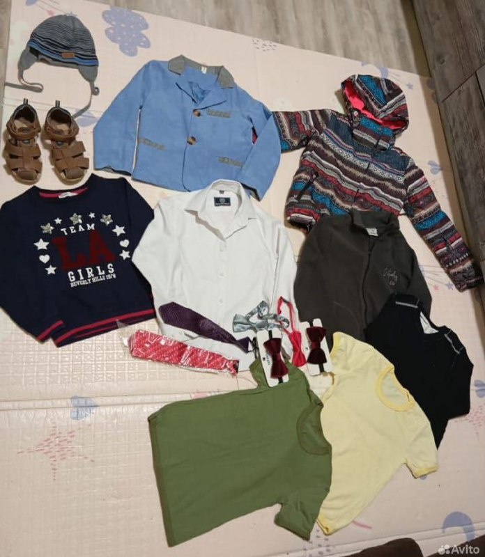 Пакет вещей для мальчика 122-128 размера - Товары для детей в Москва