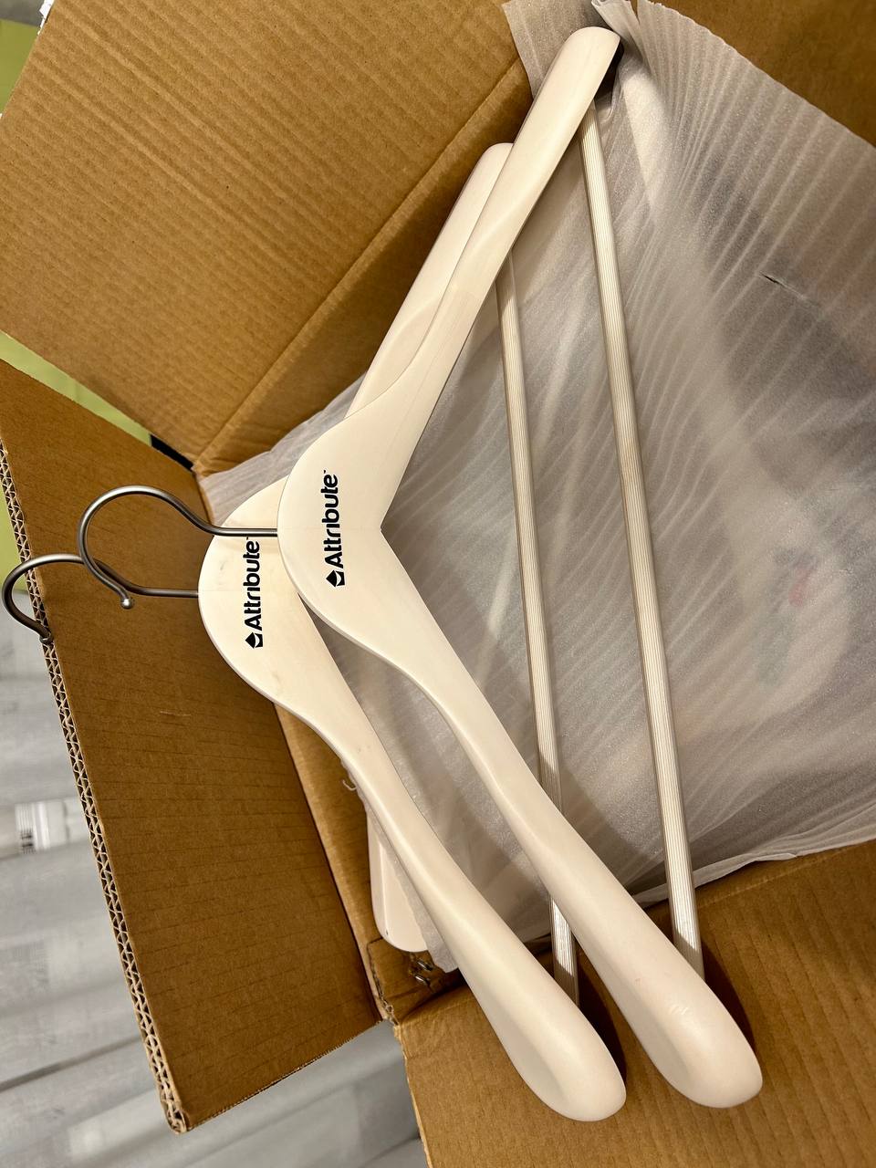 Вешалки для одежды Attribute Siluet Cream - Для дома и дачи в Люберцы - фото 2