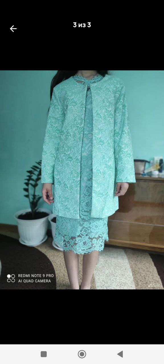 Платье черное 44 размер - Одежда в Люберцы - фото 2