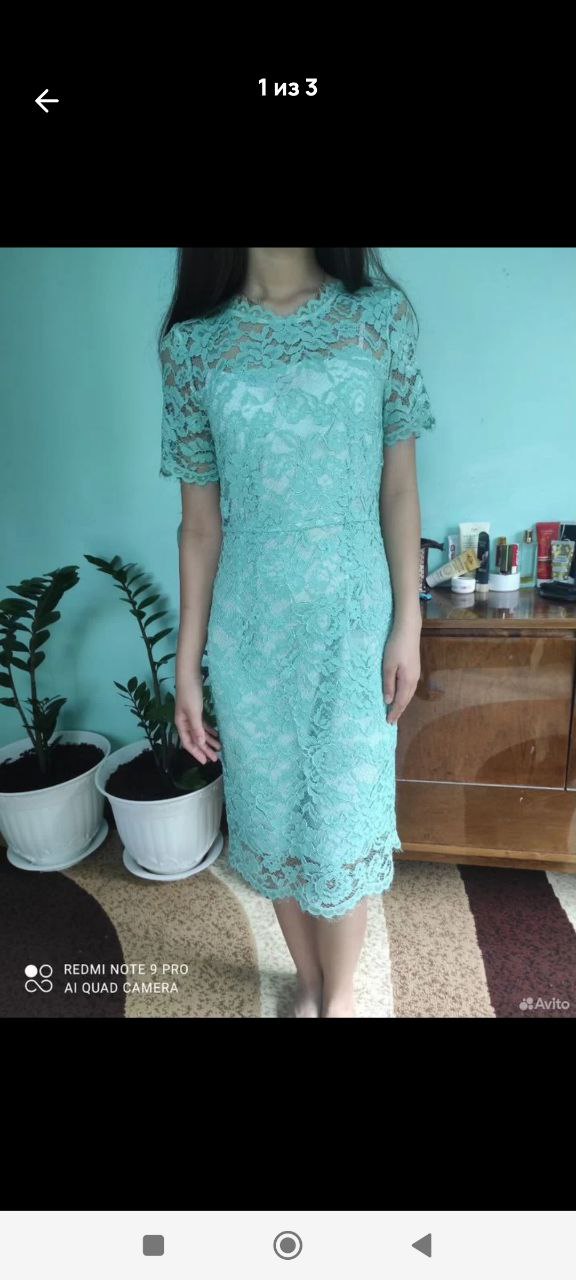 Платье черное 44 размер - Одежда в Люберцы - фото 6