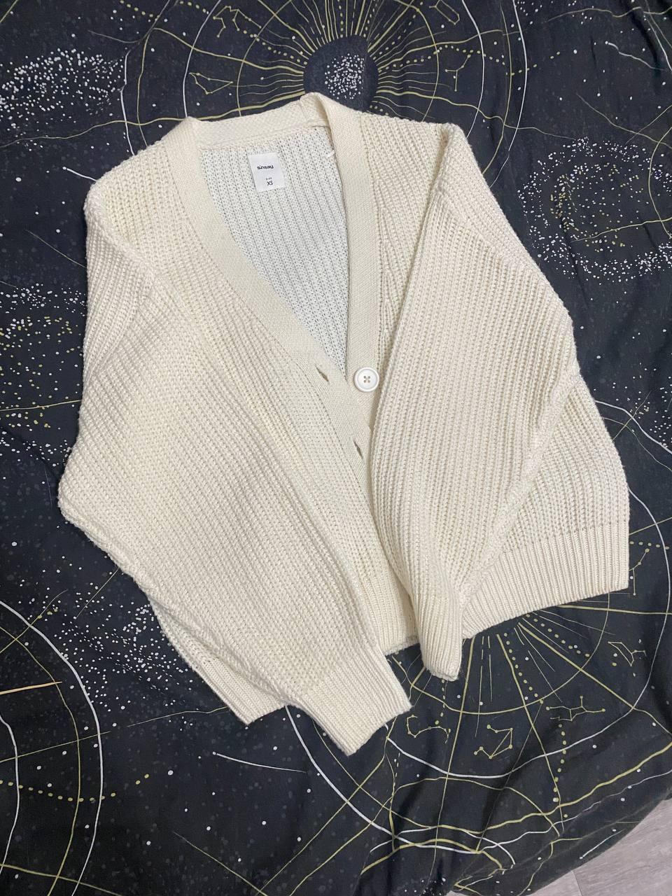 Кардиган молочного цвета Sinsay - Одежда в Казань - фото 2