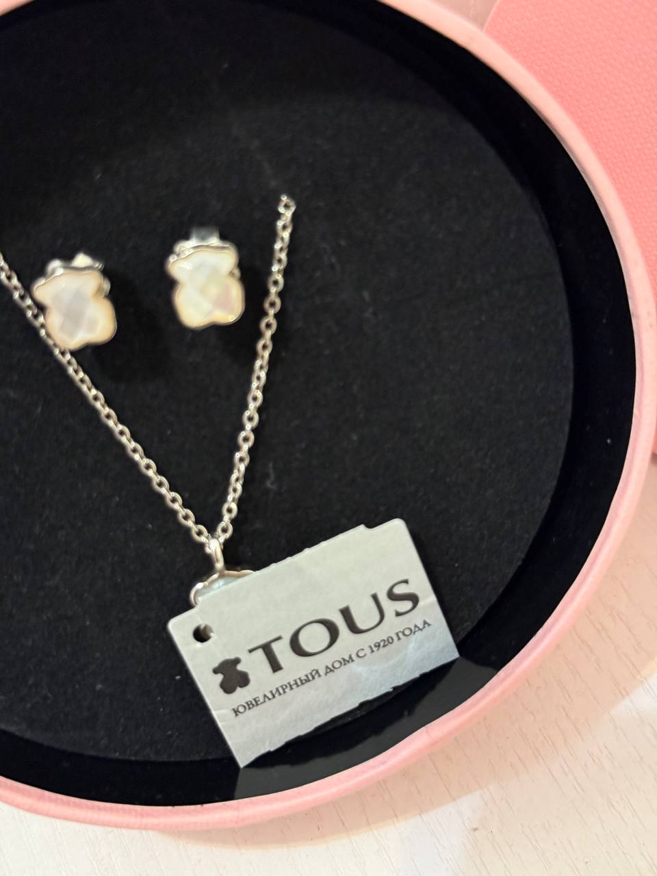 Комплект оригинальный Tous с перламутром - Одежда в Москва - фото 2