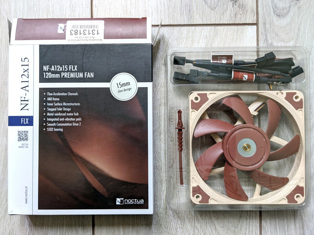 Тонкий корпусный вентилятор Noctua NF-A12X15-FLX - частное объявление в Светлогорск