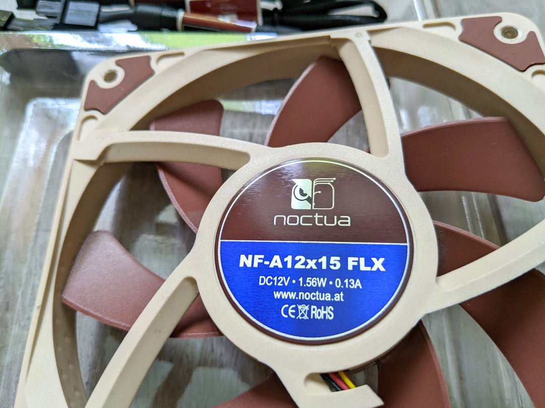 Тонкий корпусный вентилятор Noctua NF-A12X15-FLX - Электроника в Светлогорск - фото 3