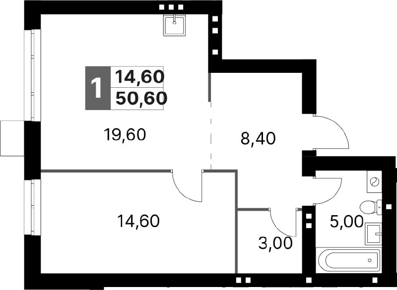 Продажа квартиры 50 кв.м - частное объявление в Люберцы
