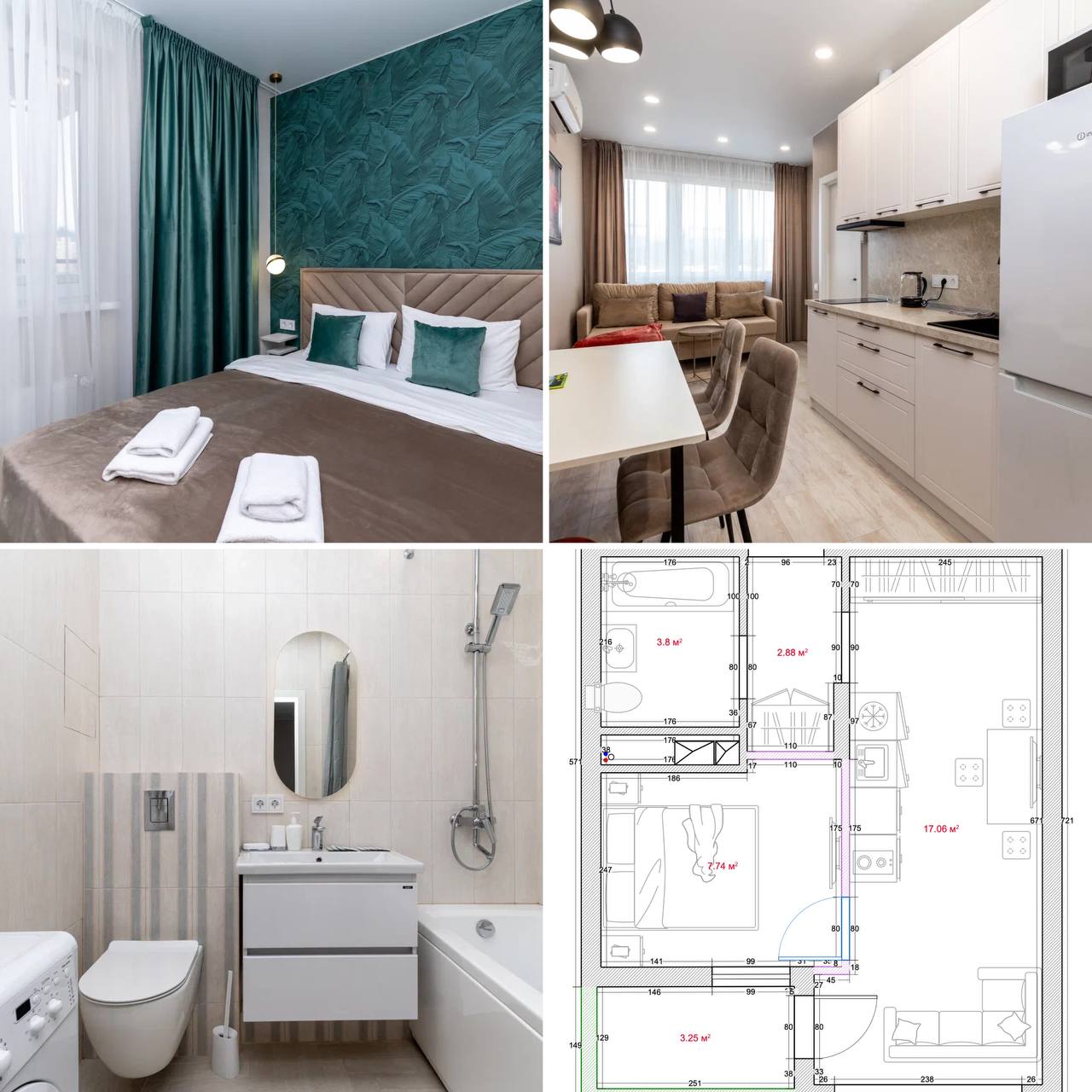 ЖК ФРУКТЫ квартира 32 м2 - Недвижимость в Сочи