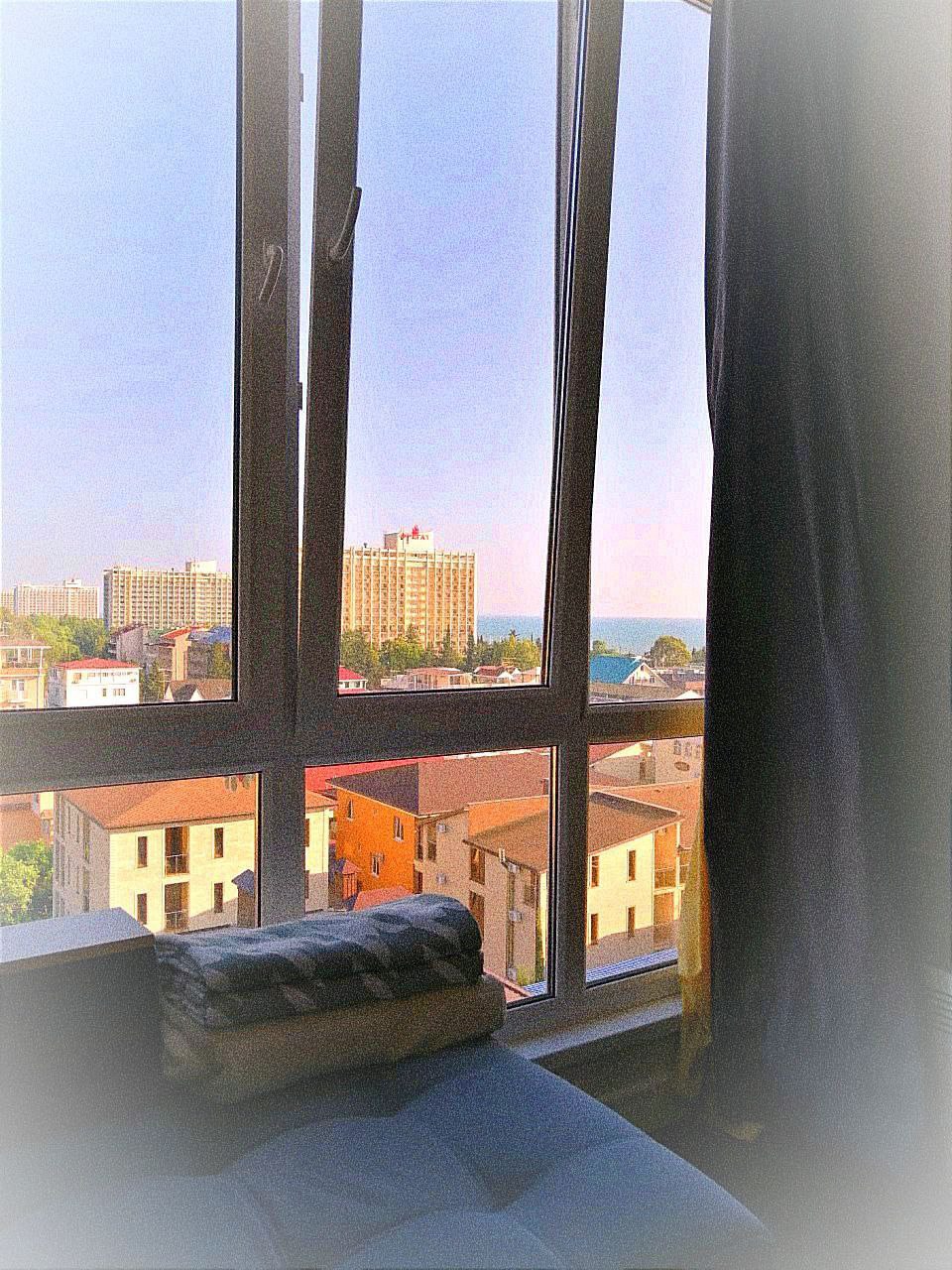 Студия с видом на море в Адлере - Недвижимость в Сочи - фото 4