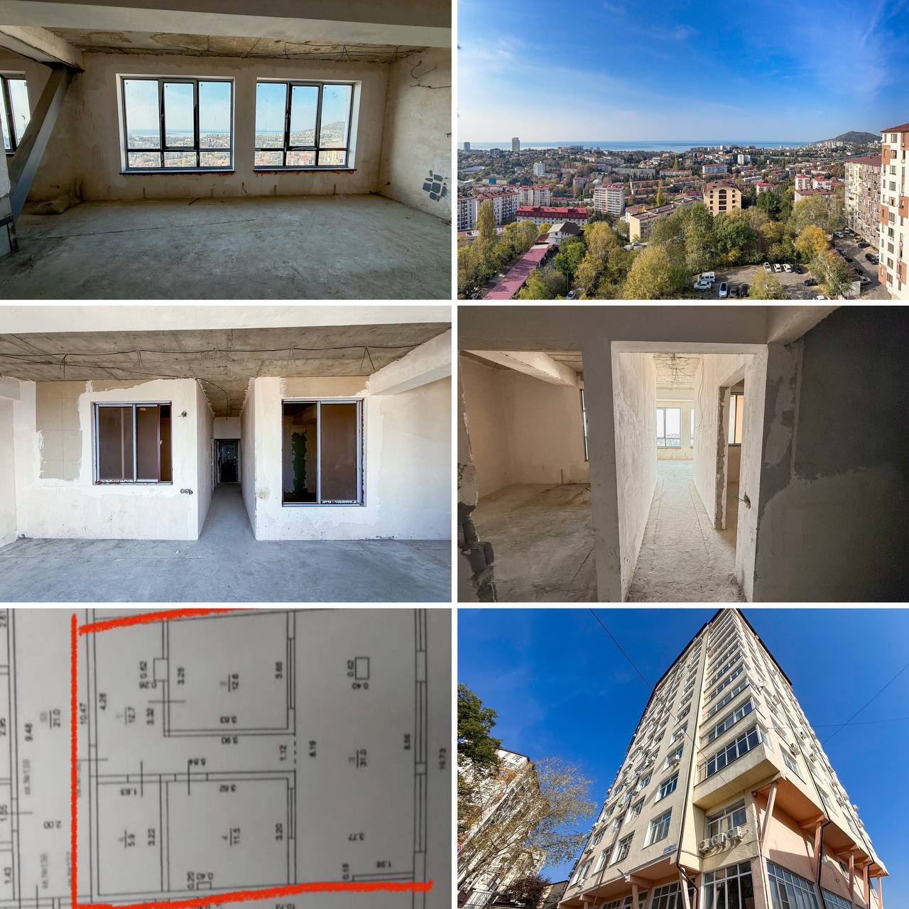 Супер видовая квартира в ЖК Пасечная - Недвижимость в Сочи