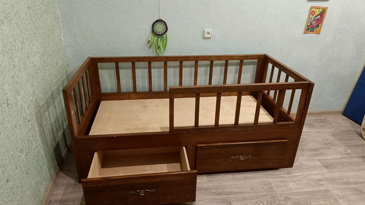 Продается кровать детская деревянная - Товары для детей в Чита - фото 5