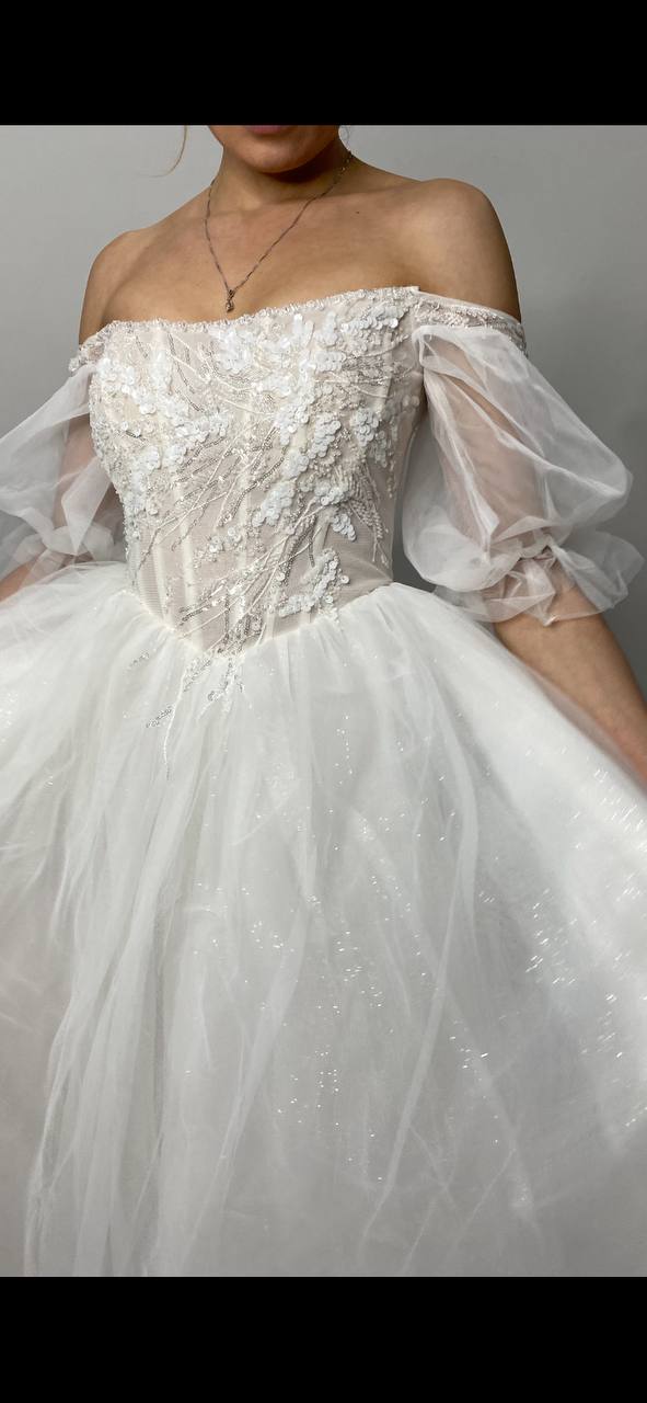 Свадебное платье из коллекции Свадебный гламур - Одежда в Сочи - фото 3