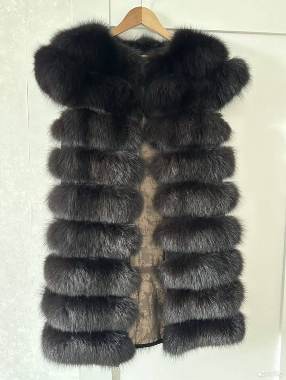 Меховая жилетка из натурального меха песца - частное объявление в Казань