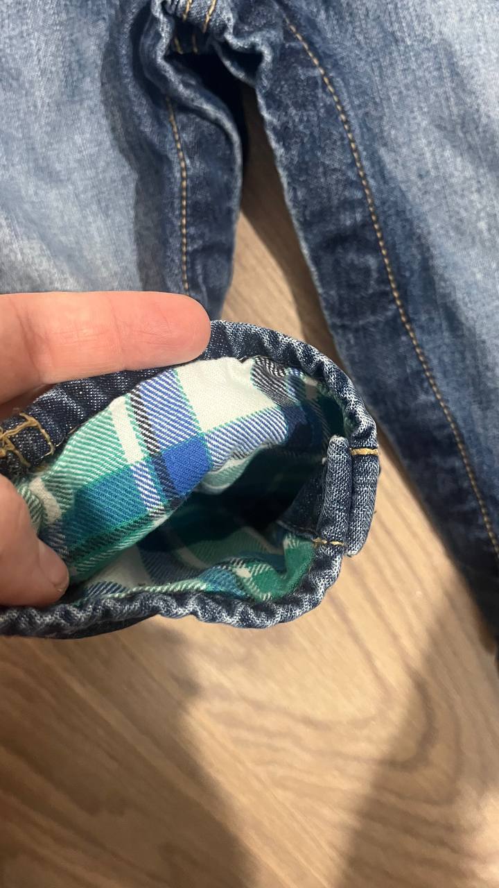 Утепленный комбинезон джинсовый - Товары для детей в Подольск