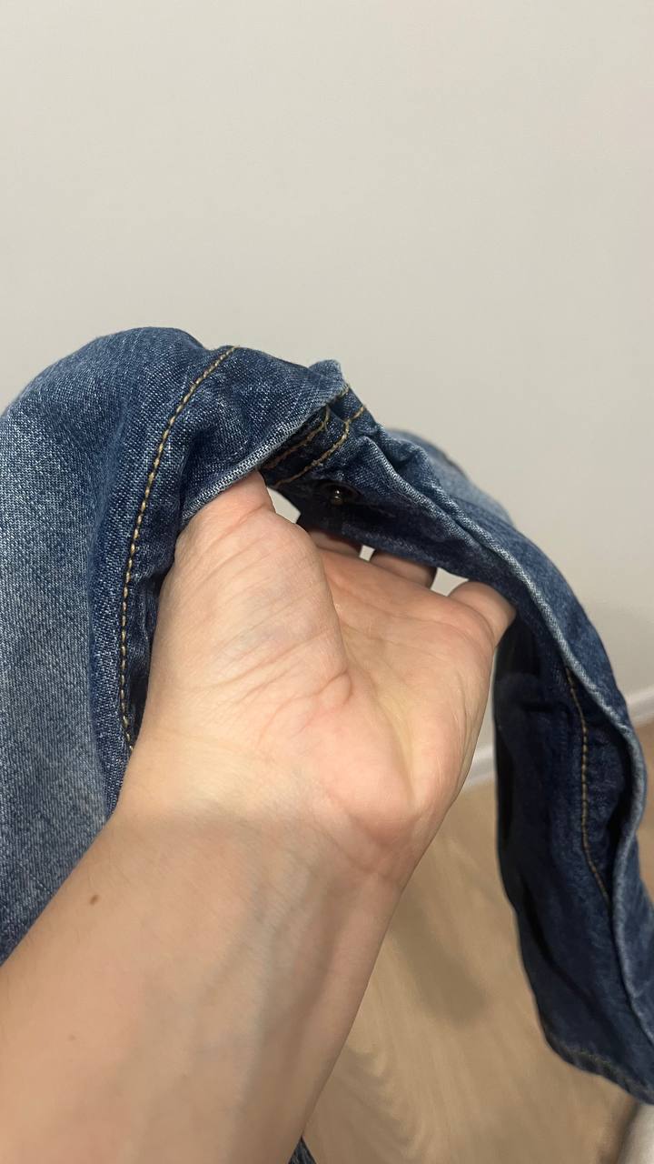 Утепленный комбинезон джинсовый - Товары для детей в Подольск - фото 4